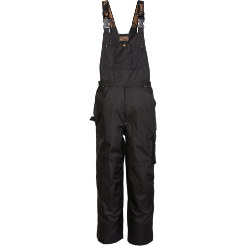 Thor 300D Trilobal Bib Pants, 2X-Large, Polyester, Black Superchem Industries