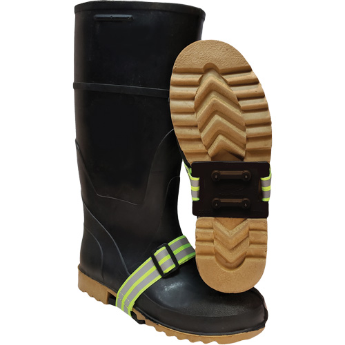 Icetred Mid-Sole Traction Device with Non-Defined Heel, Rubber/Tungsten Carbide, Stud Traction, One Size Superchem Industries