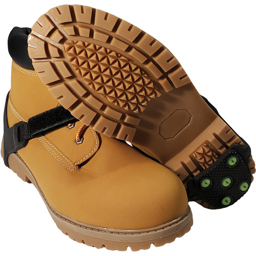 Dispositif de traction de talon Icetred, Caoutchouc/Carbure de tungst&egrave;ne, Traction Crampon, Taille unique Superchem Industries