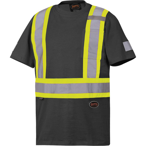 6976 T-shirt de s&eacute;curit&eacute;, Coton, Petit, Noir Superchem Industries