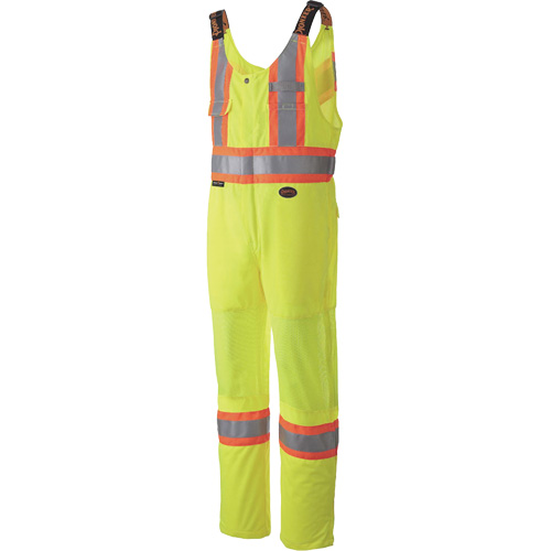 6000 Combinaison de s&eacute;curit&eacute;, Polyester, T-petit, Jaune lime haute visibilit&eacute; Superchem Industries