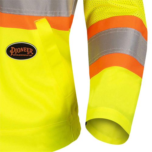 5999JW Women's Traffic Safety Jacket, Polyester, High Visibility Lime-Yellow, X-Small Superchem Industries