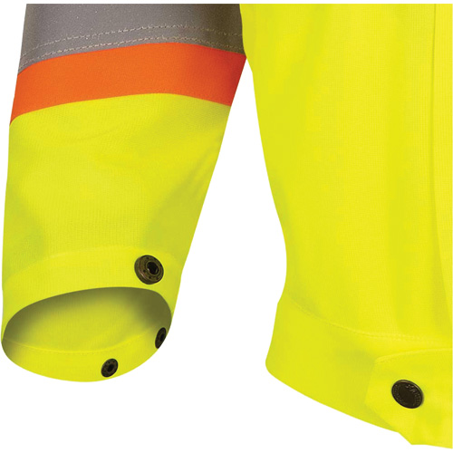 5999JW Women's Traffic Safety Jacket, Polyester, High Visibility Lime-Yellow, X-Small Superchem Industries