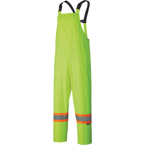 5599 Combinaison de pluie imperm&eacute;able et l&eacute;g&egrave;re, Polyester/PVC, T-petit, Jaune lime haute visibilit&eacute; Superchem Industries