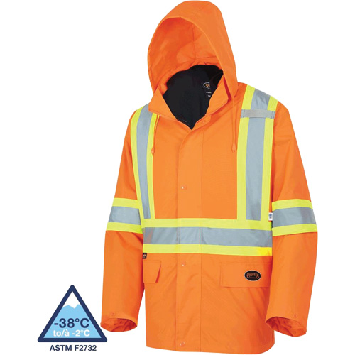 5632 The Rock 3-in-1 Parka, High Visibility Orange, X-Small Superchem Industries