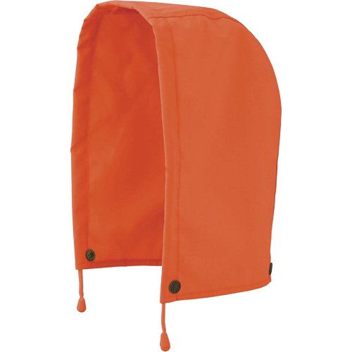 5400H Capuchon de veste de s&eacute;curit&eacute; imperm&eacute;able 300D Trilobal antid&eacute;chirure, Orange haute visibilit&eacute;, Polyester Superchem Industries