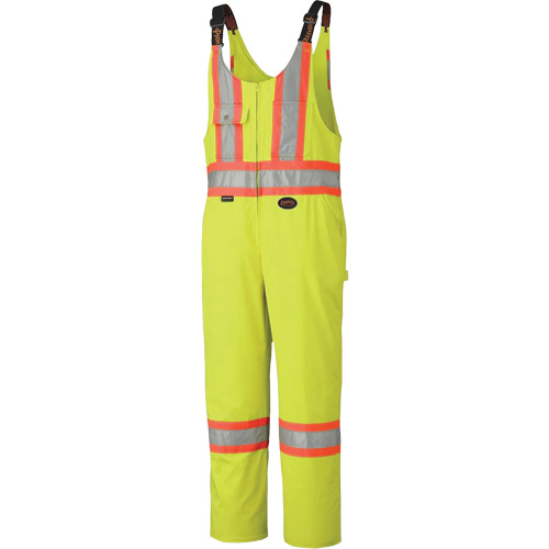 6616 Salopettes, Poly-coton, 36, Jaune lime haute visibilit&eacute; Superchem Industries