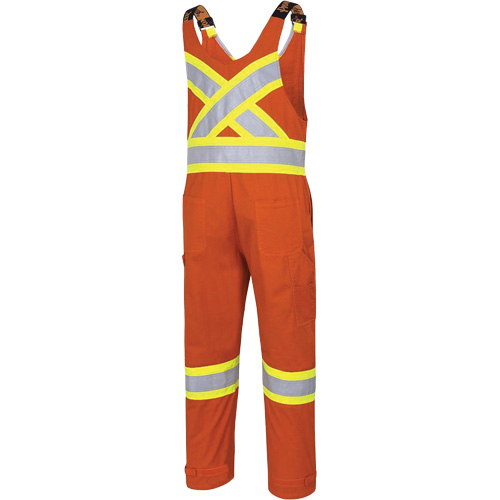 7712 FR-Tech&reg; Flame-Resistant Overalls, Small, High Visibility Orange Superchem Industries