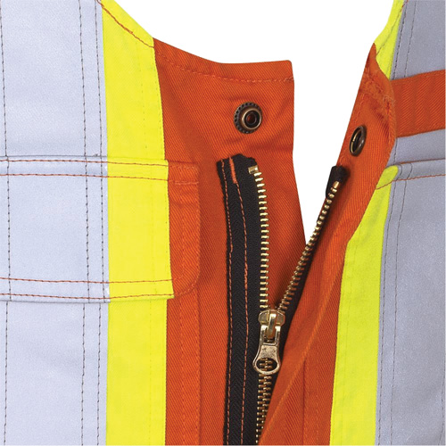 7712 FR-Tech&reg; Flame-Resistant Overalls, Small, High Visibility Orange Superchem Industries