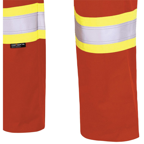 7765 FR-Tech&reg; 88/12 Arc Rated High-Visibility Safety Cargo Pants, 30, x 32, High Visibility Orange, 10 cal/cm² Superchem Industries