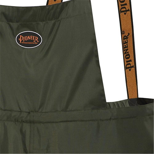 D8120P Nailhead Ripstop Tree Planter Bib Pants, X-Small, Polyester/PVC, Green Superchem Industries