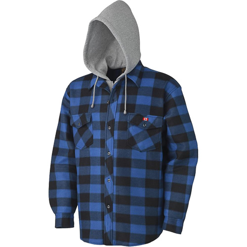 415SS Chemise &agrave; capuche matelass&eacute;e, Hommes, Petit, Multicolore Superchem Industries