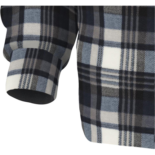 415BG Quilted Hooded Shirt, Men's, X-Small, Multi-Colour Superchem Industries