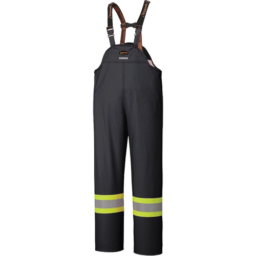 5895BK Salopettes extensibles imperm&eacute;ables et ignifuges, T-petit, Noir Superchem Industries