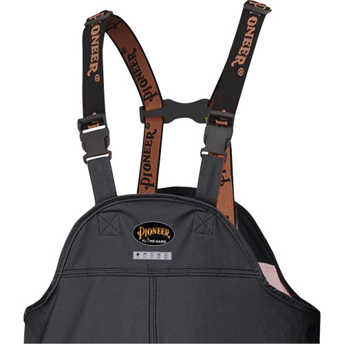 5895BK Salopettes extensibles imperm&eacute;ables et ignifuges, T-petit, Noir Superchem Industries