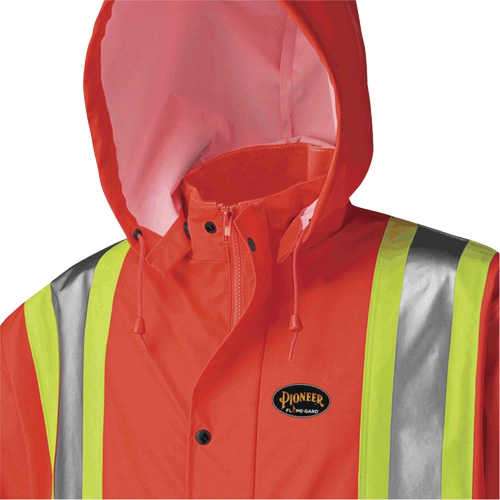 5896 Manteau long imperm&eacute;able et ignifuge, Petit, Orange haute visibilit&eacute; Superchem Industries