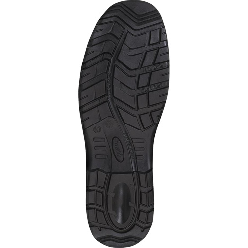 1028 Bottes de travail 8" marron, Cuir, Embout Acier, Taille 10 Superchem Industries