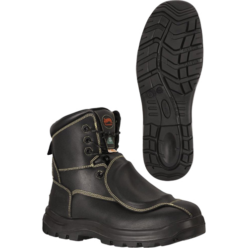 1060 Metatarsal-Protected Safety Boots, Leather, Size 10 Superchem Industries