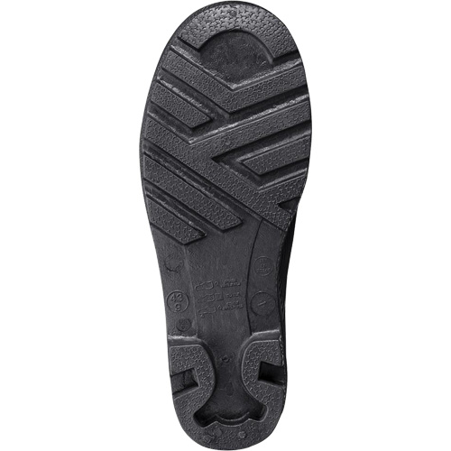 1022 Bottes de s&eacute;curit&eacute;, PVC, Embout Acier, Pointure 10, Semelle R&eacute;sistant aux perforations Superchem Industries
