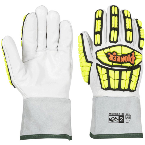 5385 Gants r&eacute;sistants aux coupures et aux chocs, Taille Petit, Calibre 13, Enveloppe en Ch&egrave;vre, ASTM ANSI niveau A5 Superchem Industries