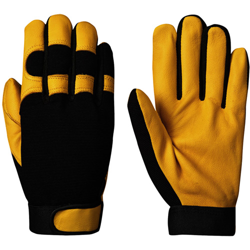 890 Gants ergonomiques de m&eacute;canicien, Paume Cuir fleur de ch&egrave;vre, Taille Petit Superchem Industries