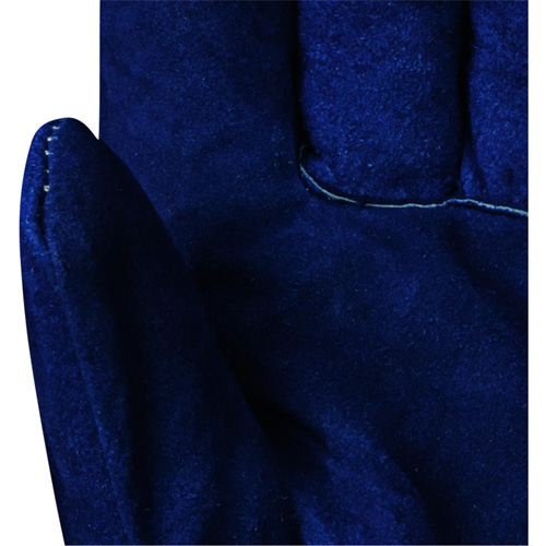 630 Gants d'appareilleur isol&eacute;s bleus, Taille unique, Paume en Cuir de vache refendu, Doublure en Boa Superchem Industries