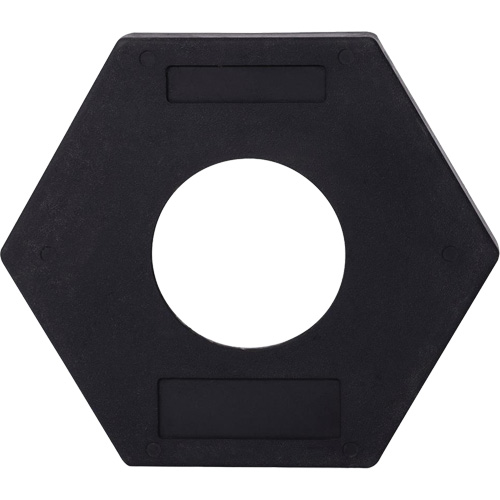 2320 Base de poteau d&eacute;lin&eacute;ateur empilable, 17 lb Superchem Industries