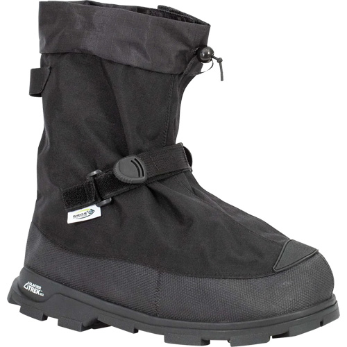 Couvre-chaussure &agrave; crampons avec talonni&egrave;re Voyager Glacier Trek, Nylon/Polyur&eacute;thane, Boucle, Convient &agrave; Hommes 5 - 6,5/Femmes 6 - 8 Superchem Industries