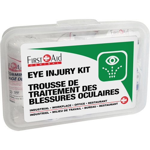 Eye Injury Kit, Plastic B Superchem Industries