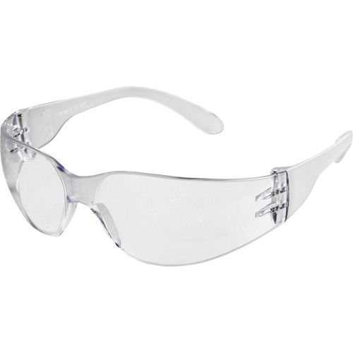 X300 Safety Glasses, Clear Lens, Anti-Scratch, ANSI Z87+/Meets/Exceeds CSA Z94.3 Superchem Industries