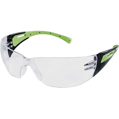 XM300 Safety Glasses, Clear Lens, Anti-Scratch, ANSI Z87+/Meets/Exceeds CSA Z94.3 Superchem Industries