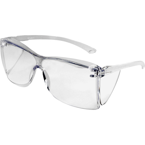 Lunettes de s&eacute;curit&eacute; OTG Guest-Gard, Lentille Transparent, ANSI Z87+/R&eacute;pond ou surpasse la norme CSA Z94.3 Superchem Industries