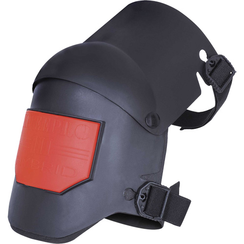KneePro Hybrid Ultra Flex III Knee Pads, Snap-On Style, Plastic Caps, Foam/Gel Pads Superchem Industries