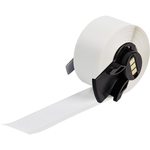 Multi-Purpose Label Tape, Vinyl, White, 1.9" Width Superchem Industries