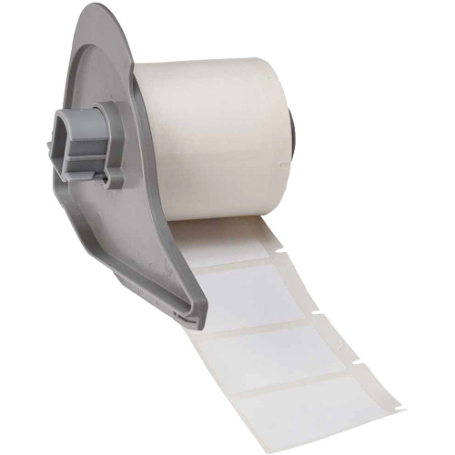 Harsh Environment Multi-Purpose Labels, Polyester, 1.5" L x 1" H, White Superchem Industries