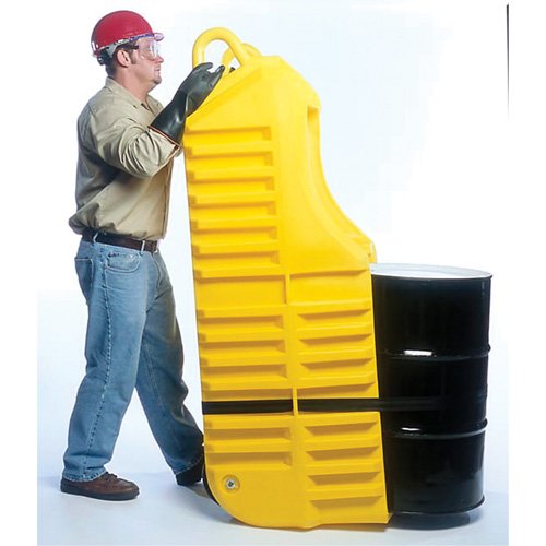 Drum Dolly, 26.5" L x 26.5" W x 5" H, 800 US gal. Spill Cap. Superchem Industries