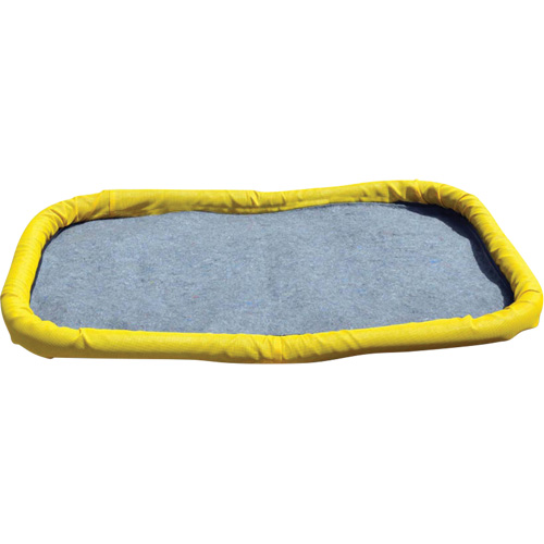 Petit tampon Ultra-Filter, Capacit&eacute; 0,8 gal. US, 2,5' la x 2' lo x 3" h, Paroi en mousse Superchem Industries