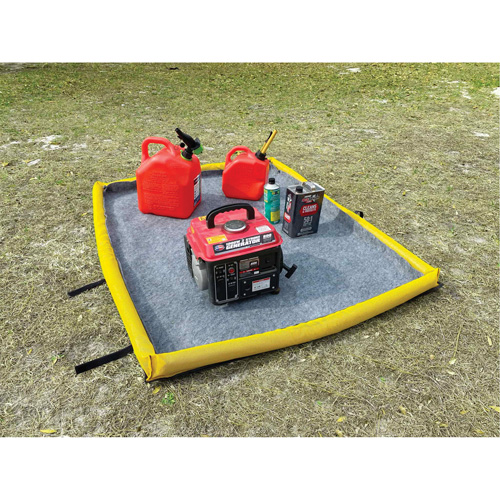 Petit tampon Ultra-Filter, Capacit&eacute; 0,8 gal. US, 2,5' la x 2' lo x 3" h, Paroi en mousse Superchem Industries