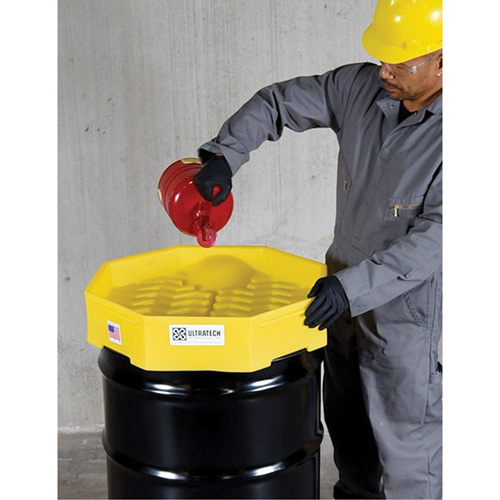Bung Access Ultra-Drum Funnel&reg; with Spout Superchem Industries