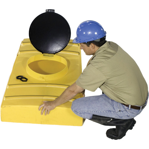 R&eacute;servoir dexpansion pour Ultra-Modular IBC Spill Pallets Superchem Industries