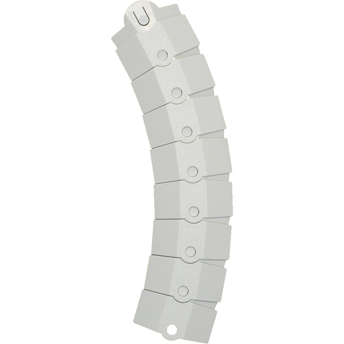 Small Ultra-Sidewinder Cable Protection System&reg; with Endcaps, 39.5" x 3" x 0.8", 2000 lbs. (1 tons) Superchem Industries