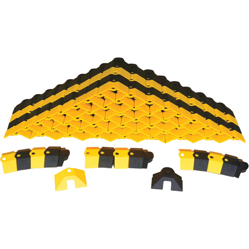 24-Foot Bulk Box Ultra-Sidewinder Cable Protection System&reg;, 288" x 9.8" x 1.4", 2000 lbs. (1 tons) Superchem Industries