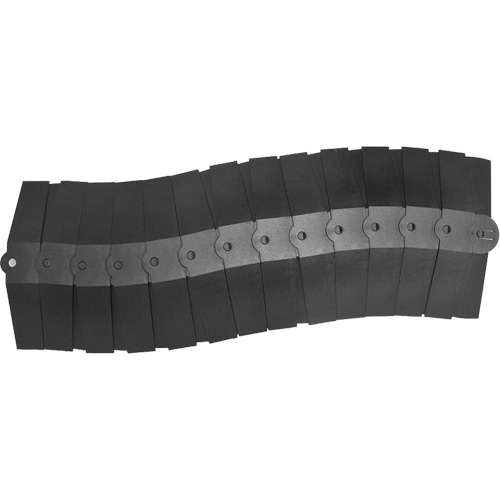 Medium Ultra-Sidewinder Cable Protection System avec capuchons, 33" x 9,8" x 1,4", 260 lb (0,13 tonnes) Superchem Industries