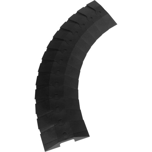 Medium Ultra-Sidewinder Cable Protection System avec capuchons, 33" x 9,8" x 1,4", 260 lb (0,13 tonnes) Superchem Industries
