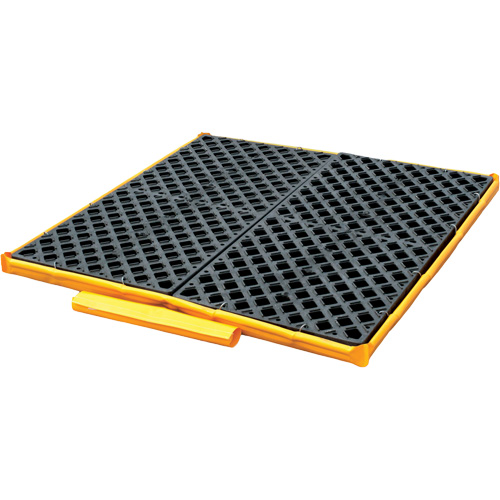 Ultra-Spill Deck flexible, &agrave; vessie, 4 barils, Capacit&eacute; de d&eacute;versement 110 gal. US, 51" x 48" x 5" Superchem Industries