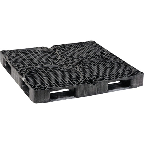 Ultra-Spill King palette seulement, 4 barils, Capacit&eacute; de d&eacute;versement 85 gal. US, 48,8" x 48,8" x 5,5" Superchem Industries