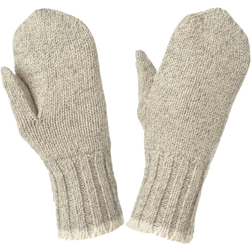 Brushed Rag Wool Lined Mitts, Size Large, Mitt Superchem Industries