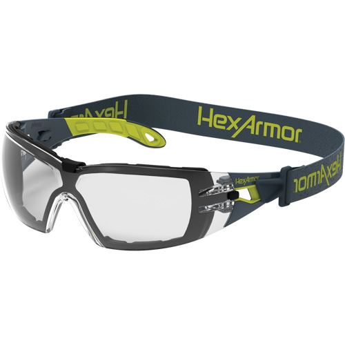 Lunettes de s&eacute;curit&eacute; MX200G TruShieldS Wraparound, Lentille Transparent, Antibu&eacute;e/Anti-&eacute;gratignures, ANSI Z87+/R&eacute;pond ou surpasse la norme CSA Z94.3 Superchem Industries