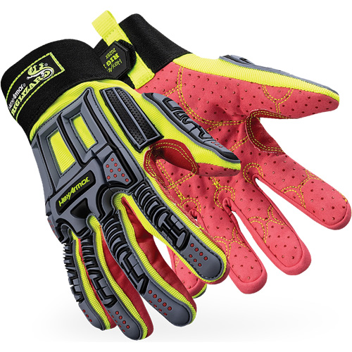 Gants r&eacute;sistants aux coupures Rig Lizard 2028X, 6/T-petit, Paume en Synth&eacute;tique/PEHP, Poignet &eacute;lastique/Boucle et crochet Superchem Industries