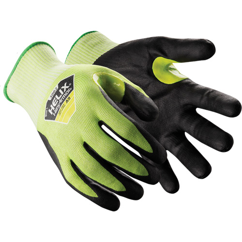 Gants r&eacute;sistants aux coupures Helix 3062, Taille 6/T-petit, Calibre 18, Rev&ecirc;tement Mousse de nitrile, Enveloppe en PEHP, ASTM ANSI niveau A9 Superchem Industries
